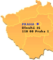 Mapa Praha