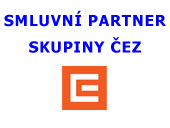 Logo - smluvní partner skupiny ČEZ
